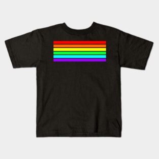 Neon Rainbow Kids T-Shirt